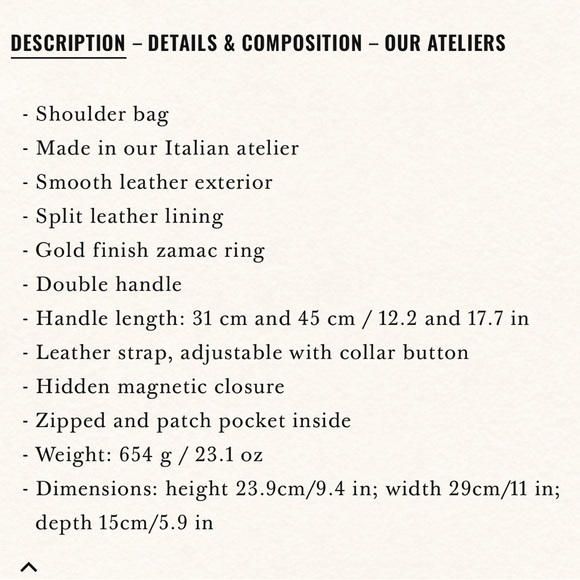 Sezane Gary in Gloss Black Leather Bag - Picture 7 of 8